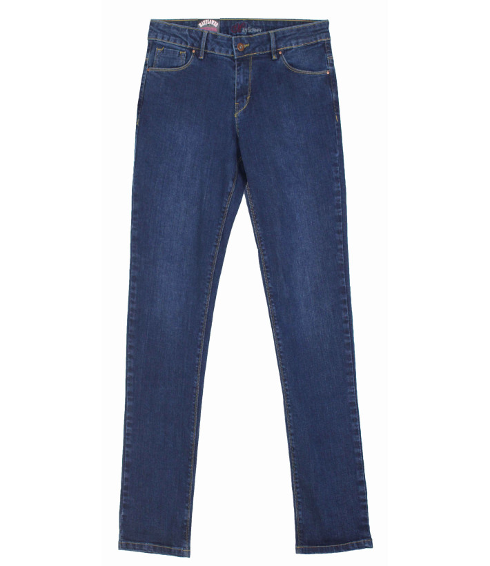 Jean Femme Extensible Louna1 Bleu Stone Used - Mayflower