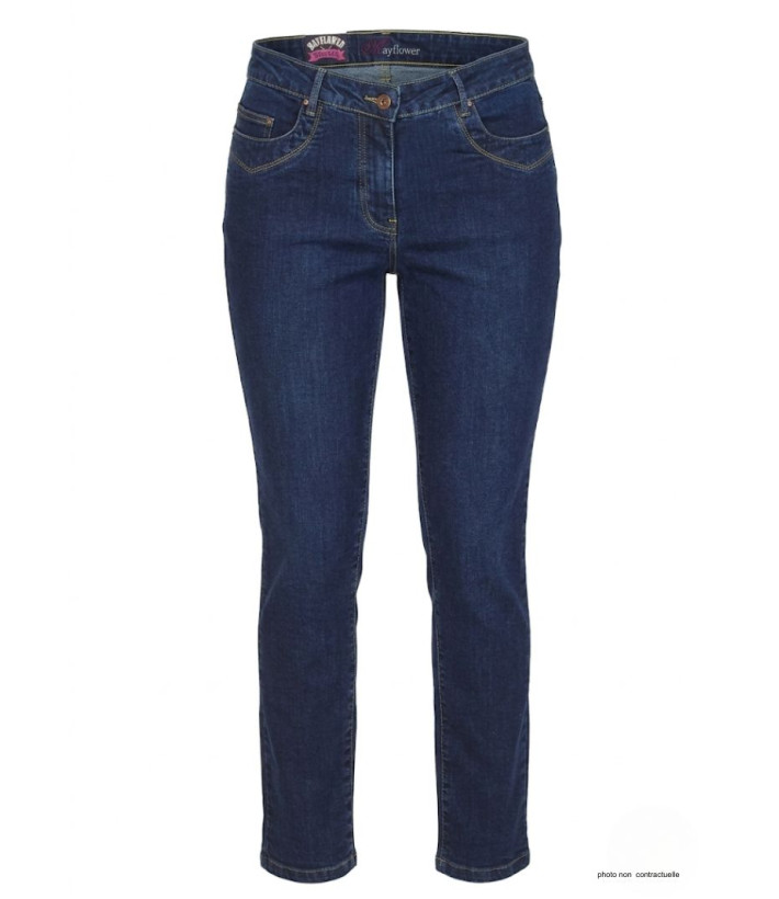 Jean Femme Extensible Audrey1 - Coupe Droite Ajustée | Mayflower