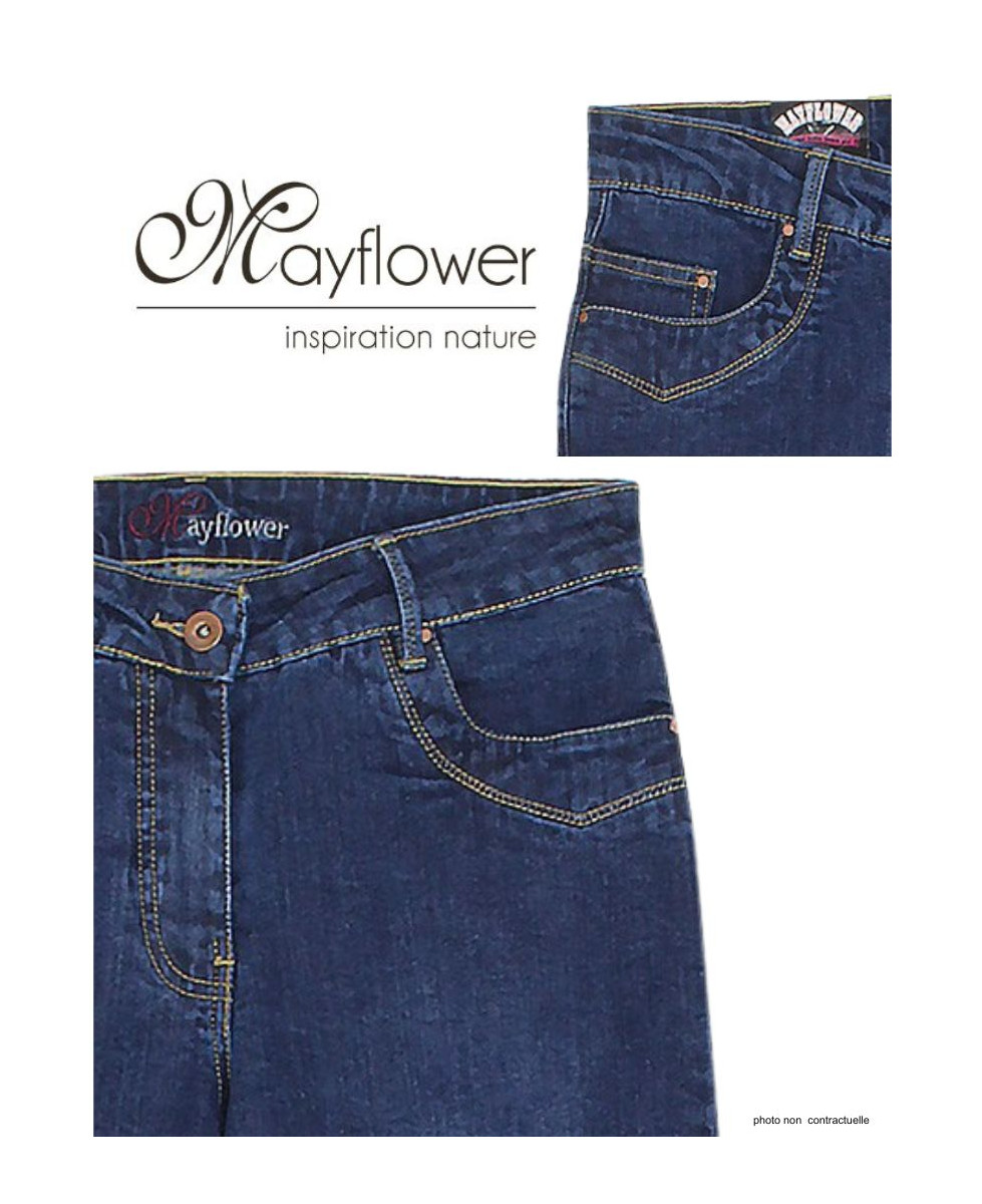 Jean Femme Extensible Audrey1 - Coupe Droite Ajustée | Mayflower