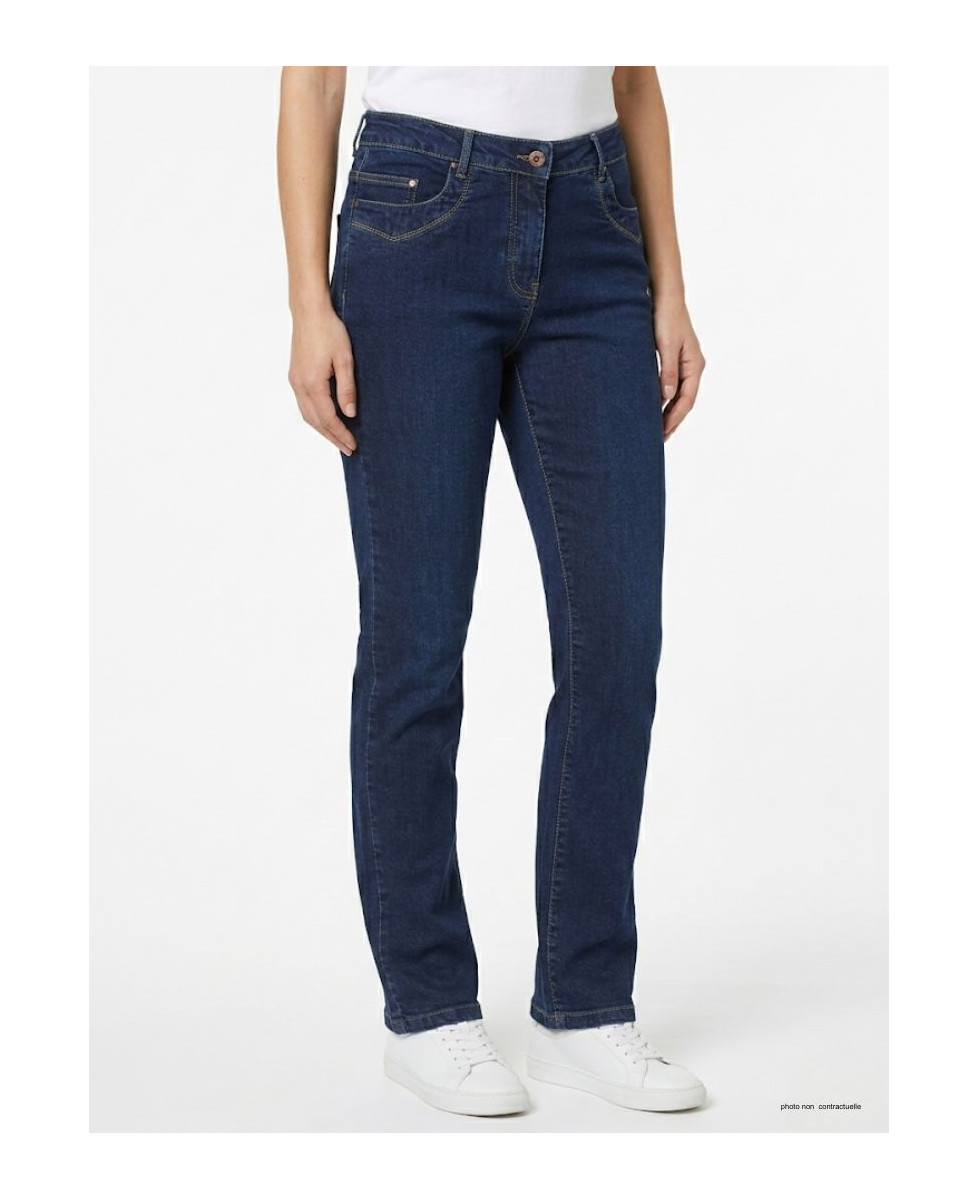 Jean Femme Extensible Audrey1 - Coupe Droite Ajustée | Mayflower