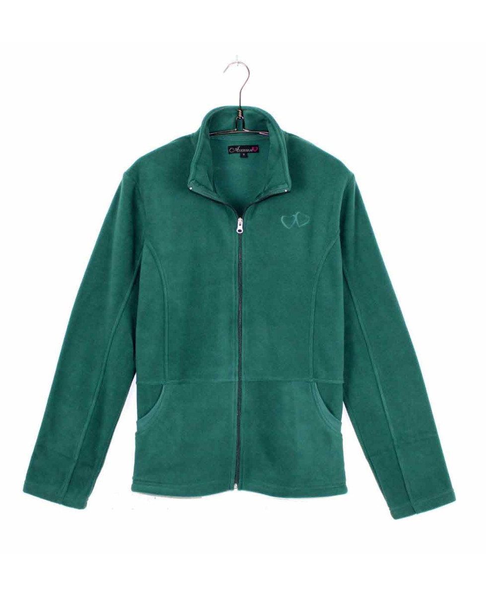 Veste Polaire Femme Verte AH1189 - Axxano | Confort & Chaleur