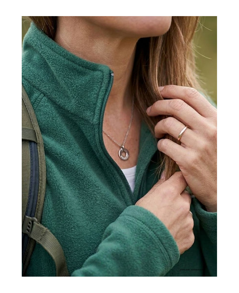 Veste Polaire Femme Verte AH1189 - Axxano | Confort & Chaleur