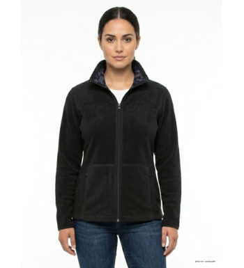 Veste Polaire Réversible Femme SH1187 Noir/Camo - Mayflower