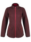 Veste Polaire Femme Balkan1 Bordeaux - Ultra Chaude | Mayflower