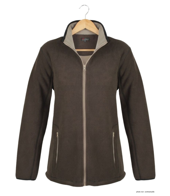 Veste Polaire Femme Balkan5 Bleu Marine - Chaleur 400g | Mayflower