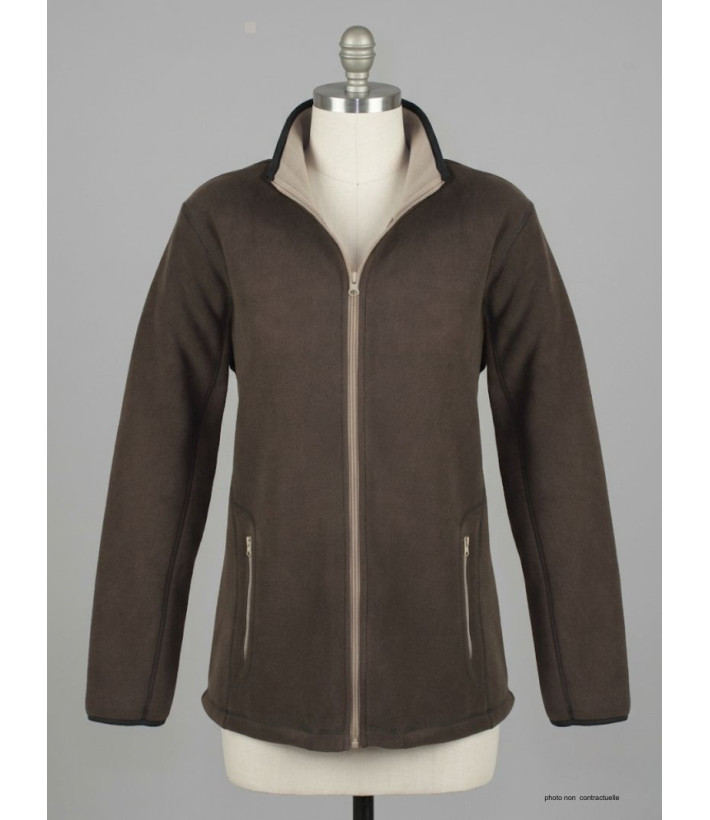 Veste Polaire Femme Balkan5 Bleu Marine - Chaleur 400g | Mayflower