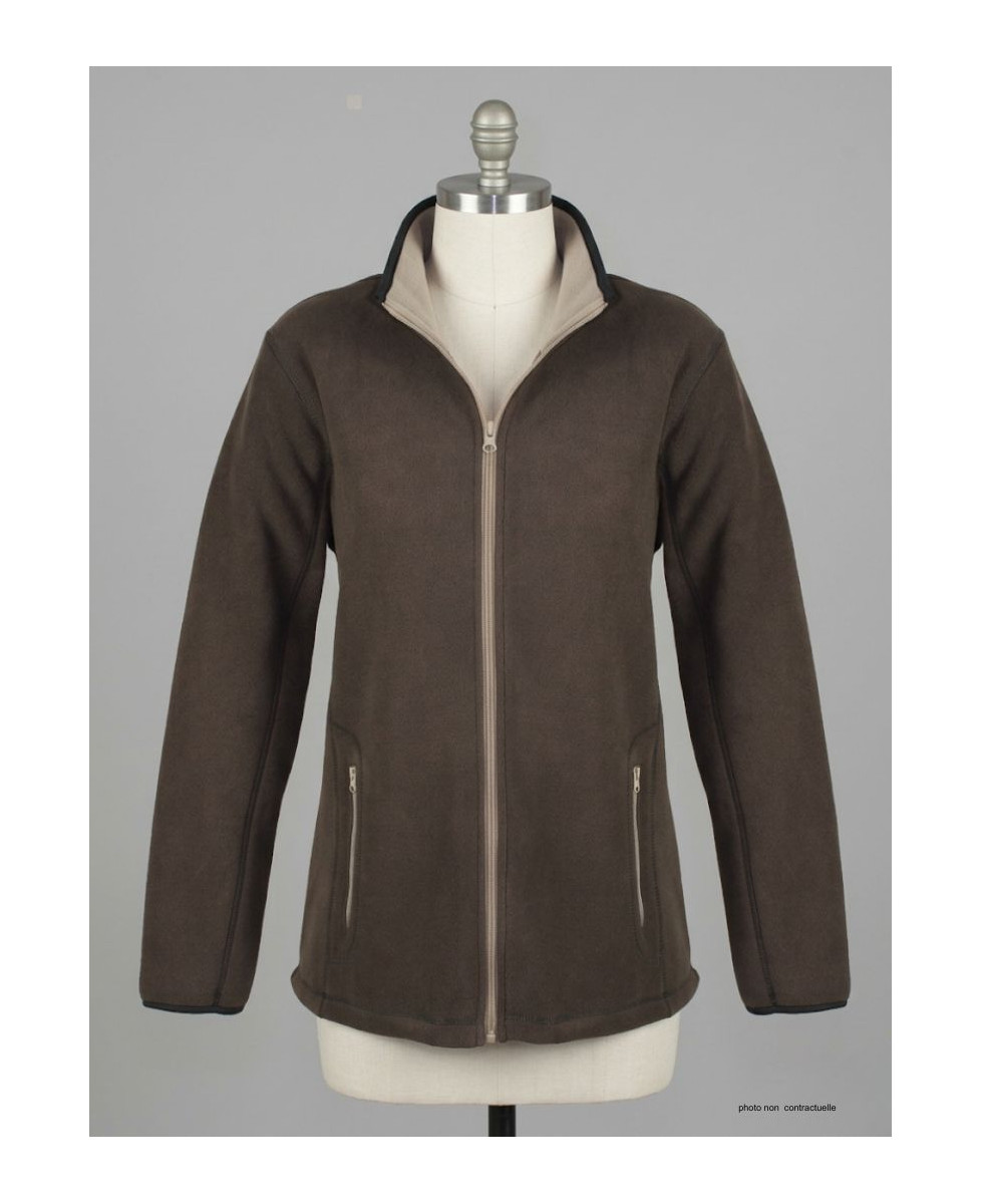 Veste Polaire Femme Balkan5 Bleu Marine - Chaleur 400g | Mayflower