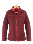 Veste Polaire Femme RIGA1B Bordeaux - Maille Contre-collée 400g