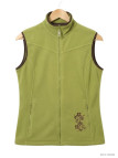 Gilet Polaire Femme Sans Manches Vert/Marron - Mayflower SH1026