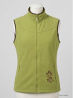 Gilet Polaire Femme Sans Manches Vert/Marron - Mayflower SH1026