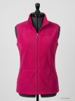 Gilet Polaire Femme Rose AH1190 - Col Montant & Zippé | Axxano