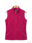 Gilet Polaire Femme Rose AH1190 - Col Montant & Zippé | Axxano
