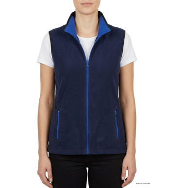 Gilet Polaire Femme Sans Manches BALZAC3 Marine - 400g | Mayflower