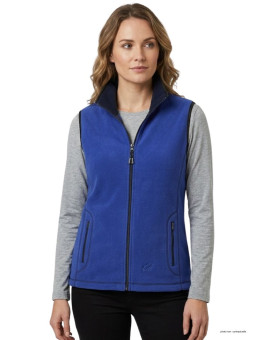 Gilet Polaire Femme BALZAC4 Bleu Intense - Maille 400g | Mayflower