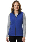 Gilet Polaire Femme BALZAC4 Bleu Intense - Maille 400g | Mayflower