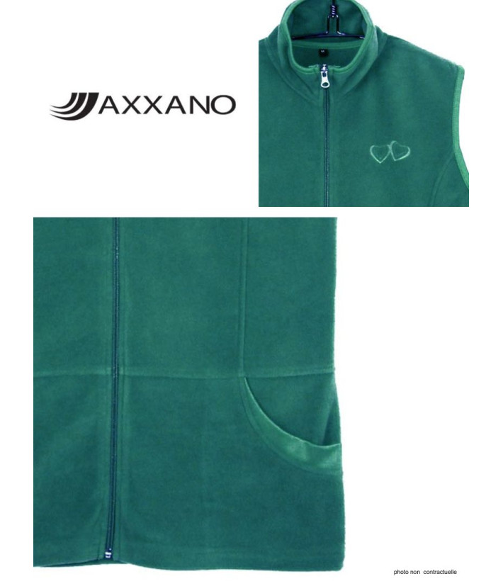AXXANO AH1190 - Gilet sans manches polaire femme - Chaleur & Confort