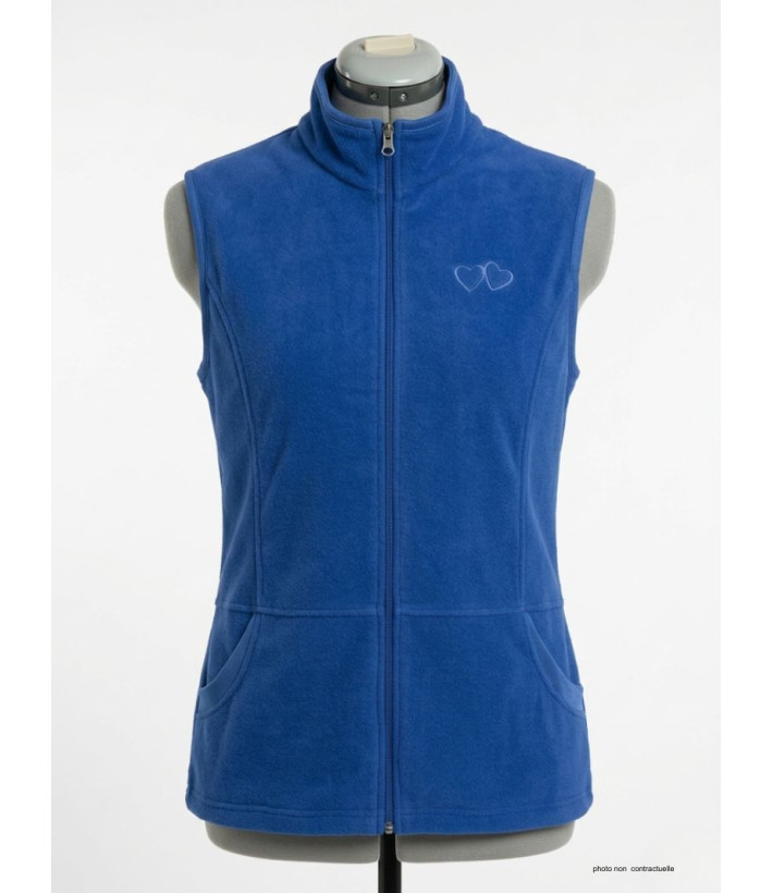 AXXANO AH1190 - Gilet sans manches polaire Bleu Lavande