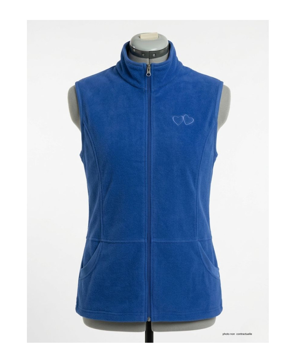 AXXANO AH1190 - Gilet sans manches polaire Bleu Lavande