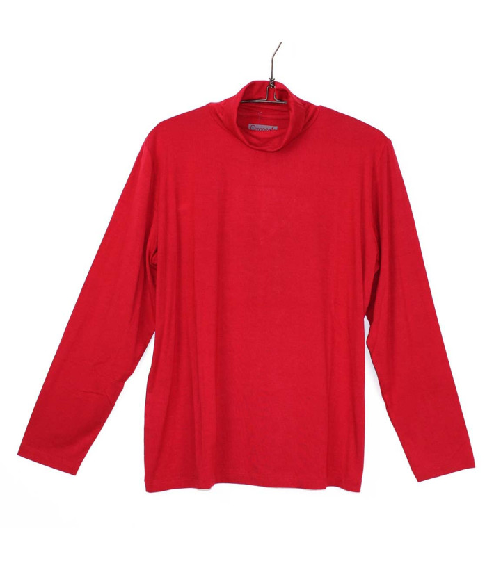 Sous-pull AXONE UF061 Rouge Grande Taille : Confort & Stretch