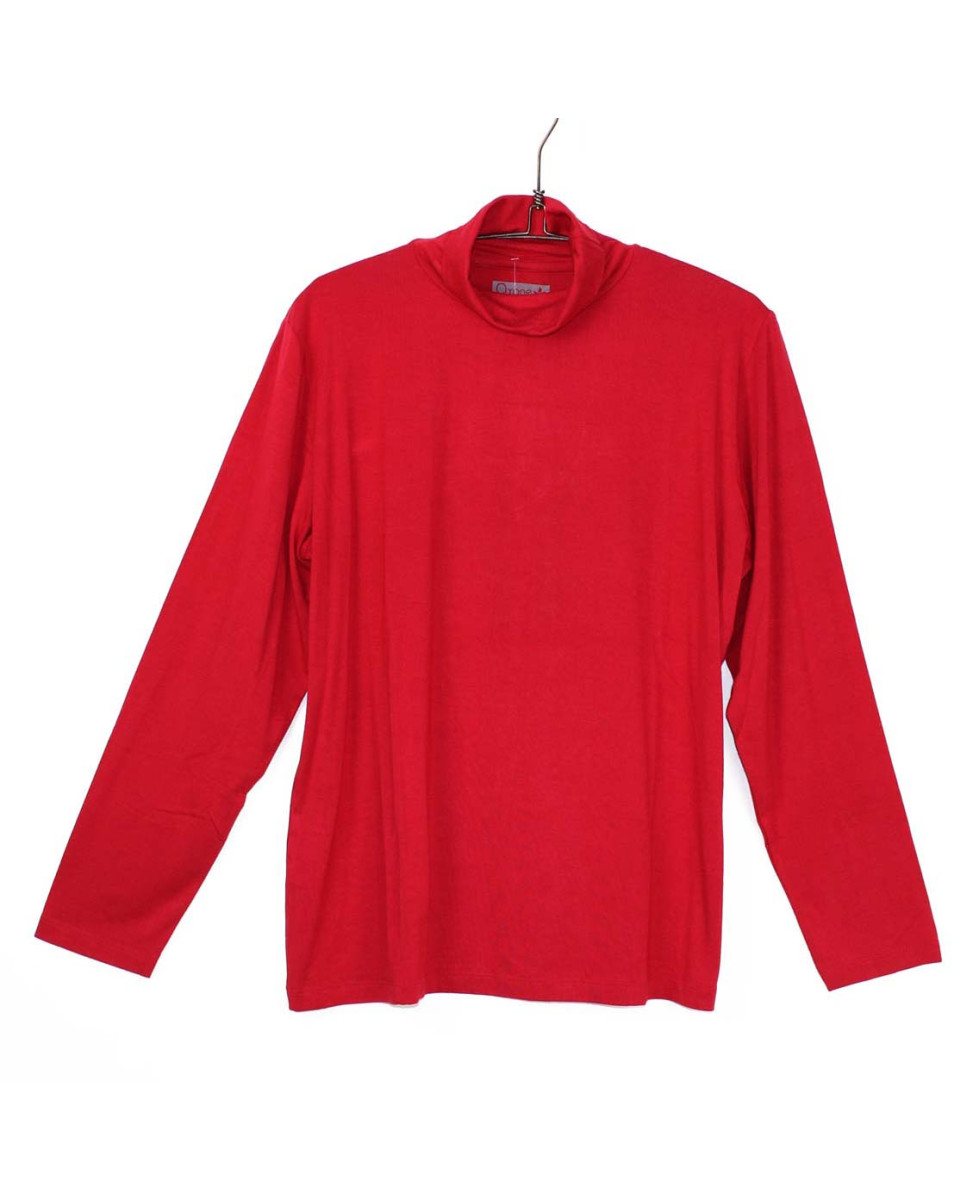 Sous-pull AXONE UF061 Rouge Grande Taille : Confort & Stretch