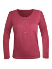 MAYFLOWER CLOE1B - Tee-shirt Manches Longues Brique & Rouge