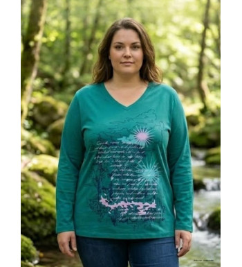 AXONE SH1063V : Tee-shirt Vert Sérigraphie Placée 46-52