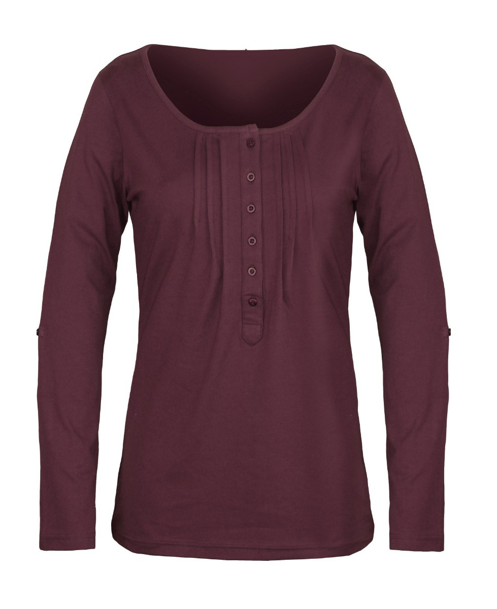 MAYFLOWER NANNY1 - Tee-shirt Manches Modulables Violet Stretch