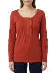 MAYFLOWER NANNY2 - Tee-shirt Modulable Orange Sanguine Stretch