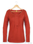 MAYFLOWER NANNY2 - Tee-shirt Modulable Orange Sanguine Stretch