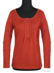 MAYFLOWER NANNY2 - Tee-shirt Modulable Orange Sanguine Stretch