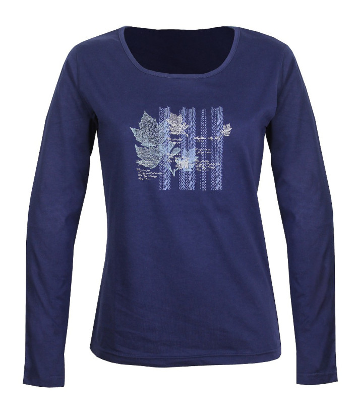 MAYFLOWER NAVY2 - Tee-shirt Marine à Sérigraphie Tendance