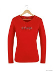 Mayflower NERUDA1GT - Tee-shirt Manches Longues Rouge GT