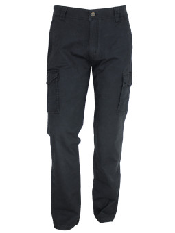Challenger PANT2001C : Pantalon Cargo Noir Stretch & Confort