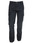Challenger PANT2001C : Pantalon Cargo Noir Stretch & Confort