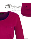 MAYFLOWER NIKITA1 : Tee-shirt manches longues violet Purple