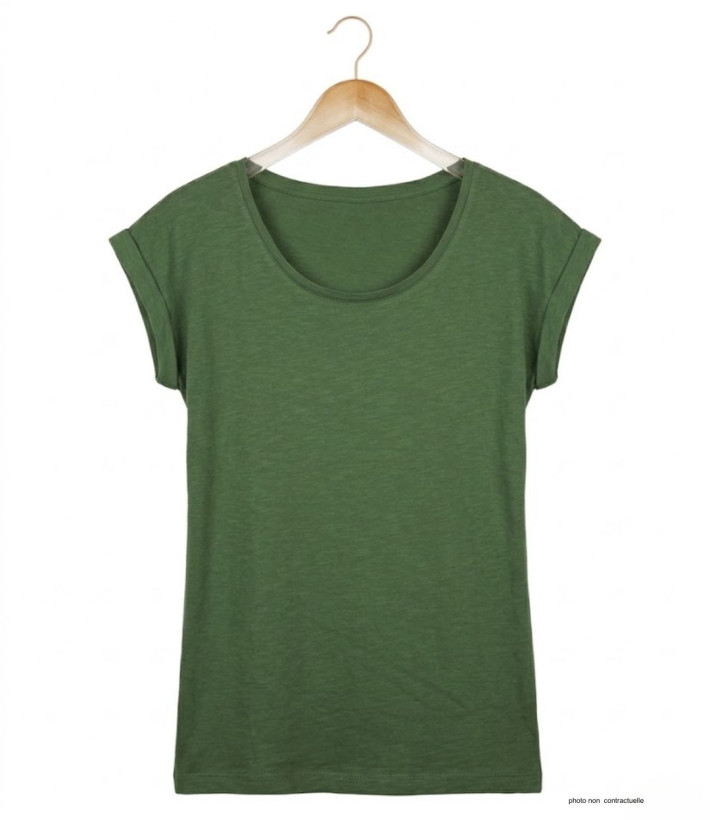 Mayflower DELHI4 - Tee-shirt sans manches Kaki en coton léger