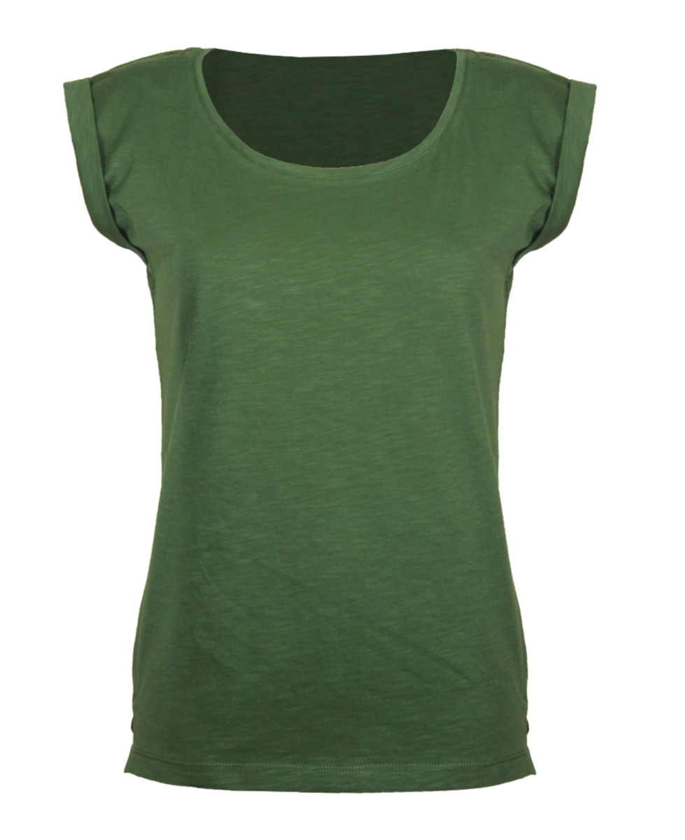 Mayflower DELHI4 - Tee-shirt sans manches Kaki en coton léger