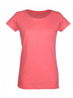 MAYFLOWER DERICK2 - Tee-shirt Col Bateau Corail 100% Coton