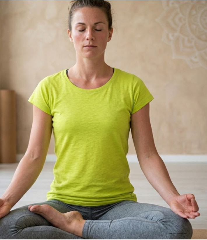 MAYFLOWER DERICK4 - Tee-shirt Col Bateau Jaune 100% Coton