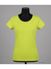 MAYFLOWER DERICK4 - Tee-shirt Col Bateau Jaune 100% Coton