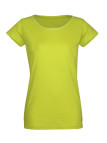 MAYFLOWER DERICK4 - Tee-shirt Col Bateau Jaune 100% Coton