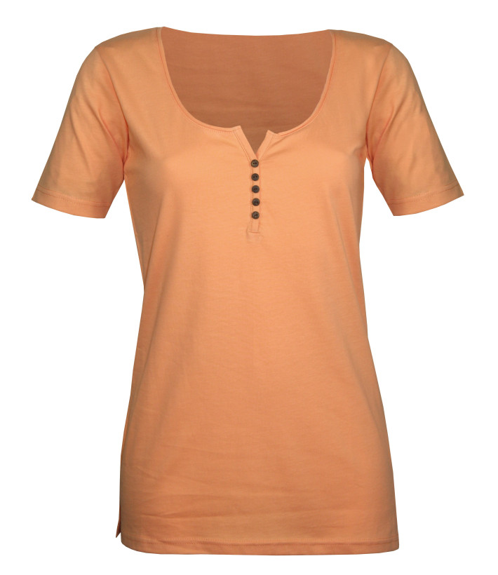MAYFLOWER DETROIT1 - Tee-shirt Coton Bio Orange Pêche Boutique