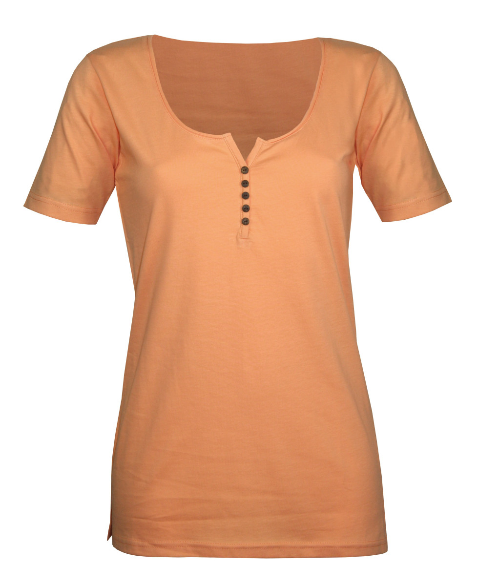 MAYFLOWER DETROIT1 - Tee-shirt Coton Bio Orange Pêche Boutique
