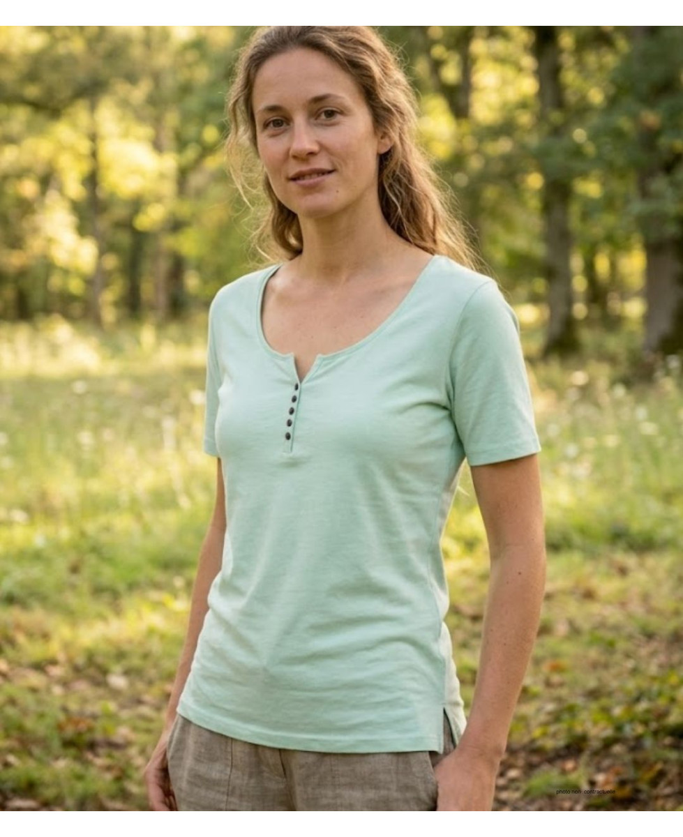 Tee-shirt Mayflower Detroit4 Coton Bio - Confort & Style