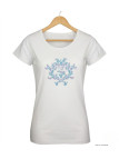 Tee-shirt Mayflower Diapo2 Blanc - Pur Coton & Sérigraphie