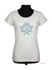 Tee-shirt Mayflower Diapo2 Blanc - Pur Coton & Sérigraphie