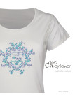 Tee-shirt Mayflower Diapo2 Blanc - Pur Coton & Sérigraphie