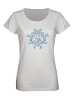 Tee-shirt Mayflower Diapo2 Blanc - Pur Coton & Sérigraphie