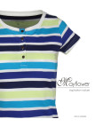 Tee-shirt Mayflower Diwane2 Rayé - Pur Coton Style Marin
