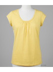 Tee-shirt Mayflower Djibouti2 Jaune - Coton Bio & Fronces